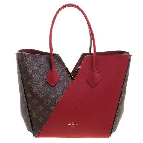 Louis Vuitton handbag red inside